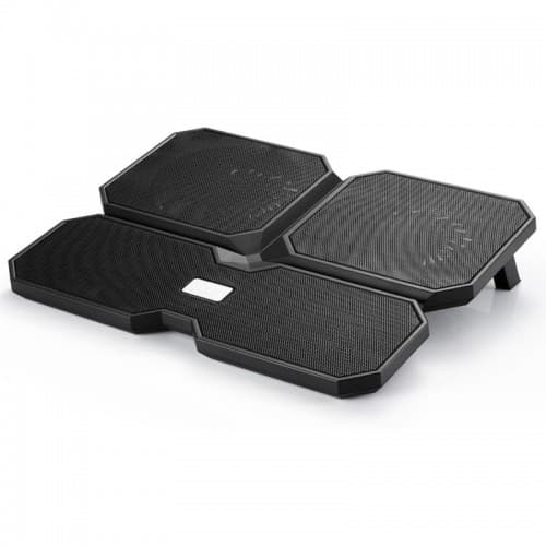 deepcool multi core x6 4 fan laptop cooler