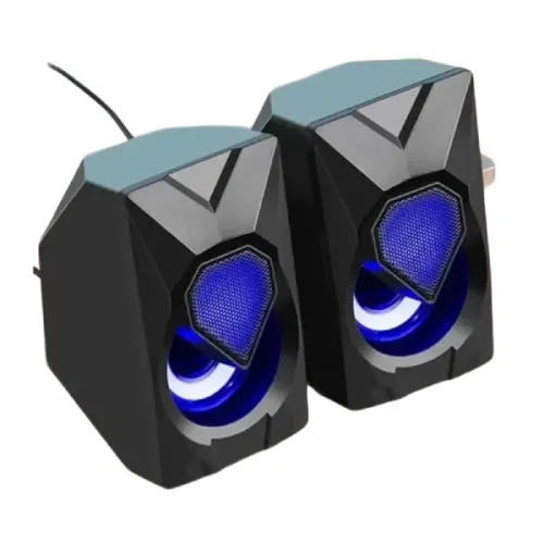 jedel s502 rgb stereo mini speaker