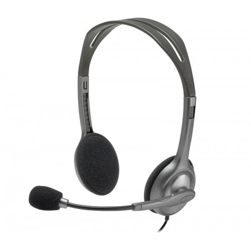 logitech h111 stereo headset one port
