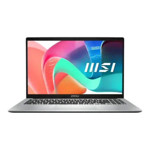 msi modern 14 f13mg core i3 13th gen 14 fhd laptop urban silver