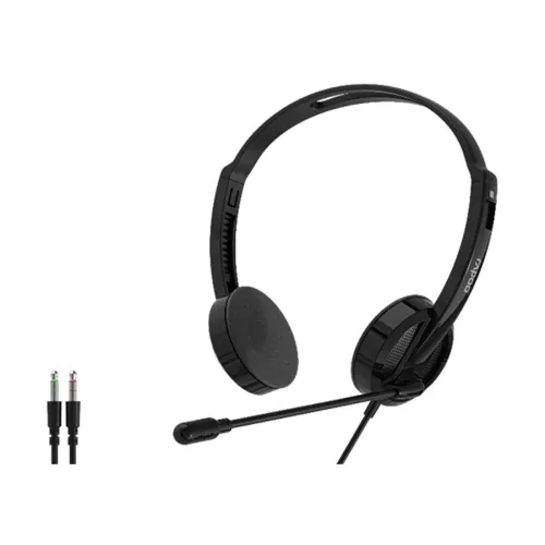 rapoo h102 wired stereo headphone